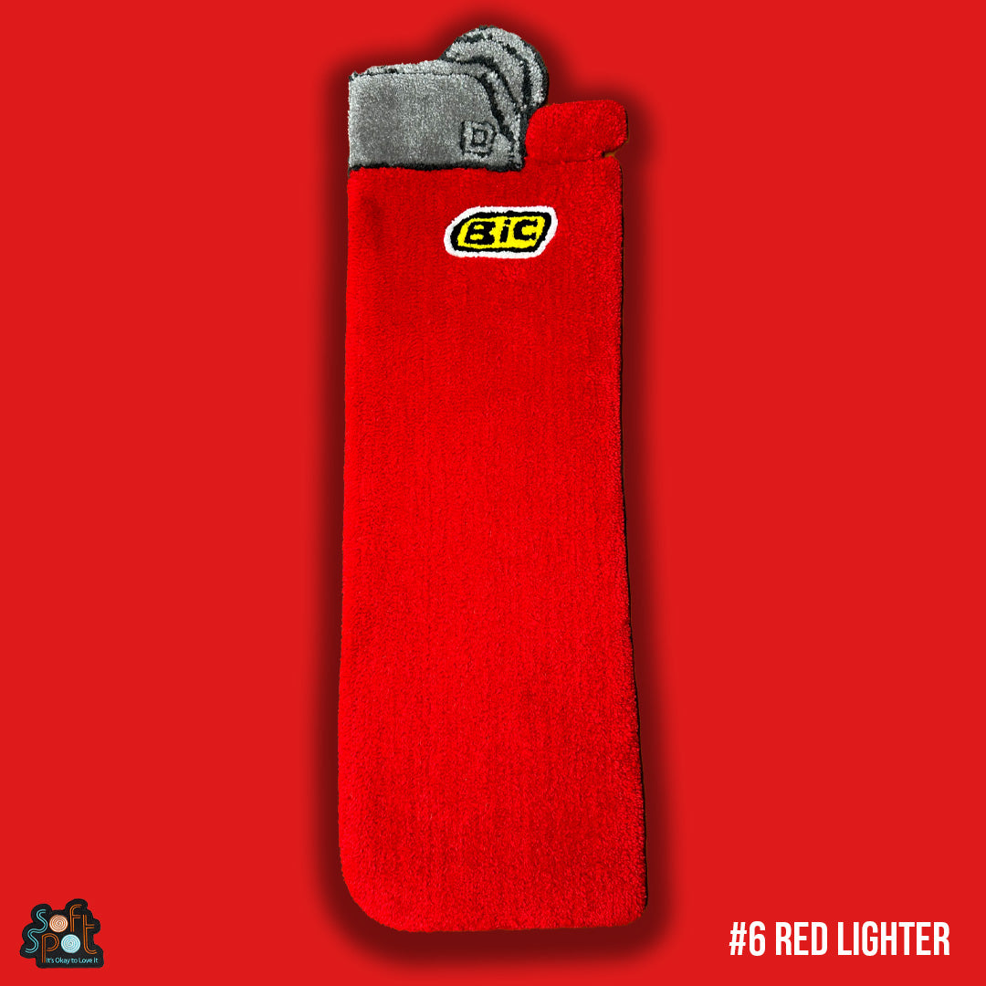 #6 "BIC" Red Lighter