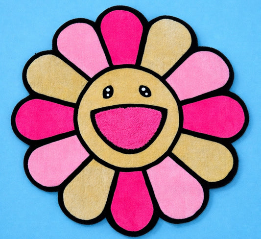 Murakami Flower Rug #28 - One of One